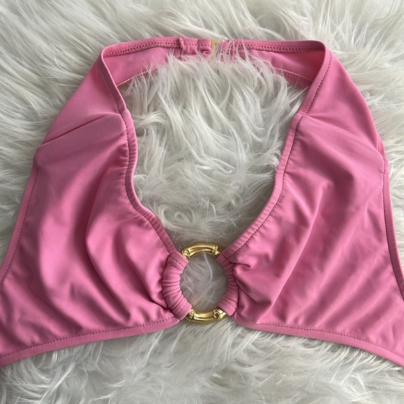 Milly Cabana Pastel Pink Bikini Top + Bottom - Picture 2 of 8